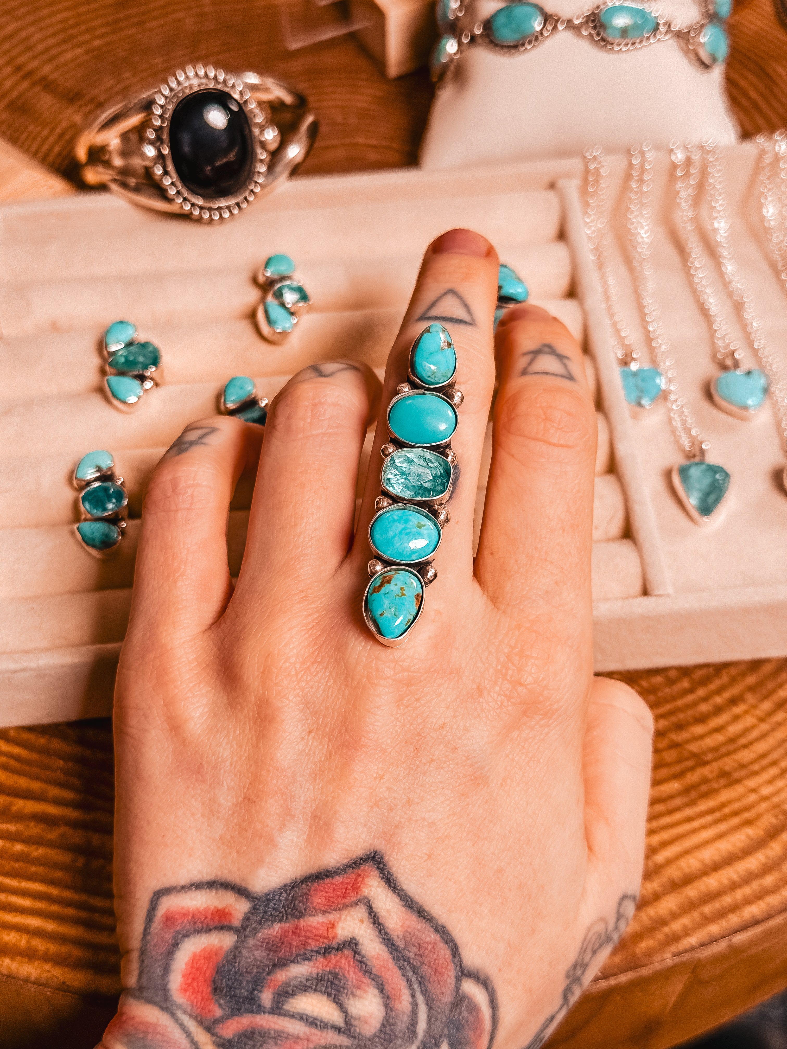 Desert Daydream Rings (made in your size)