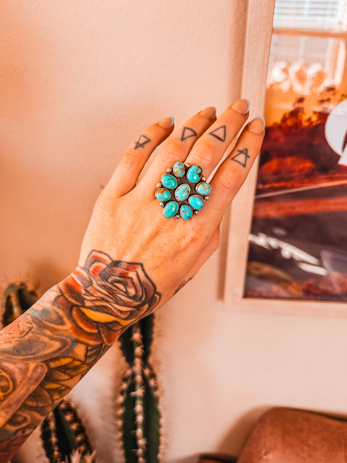 Desert Blossom Ring (size 9)