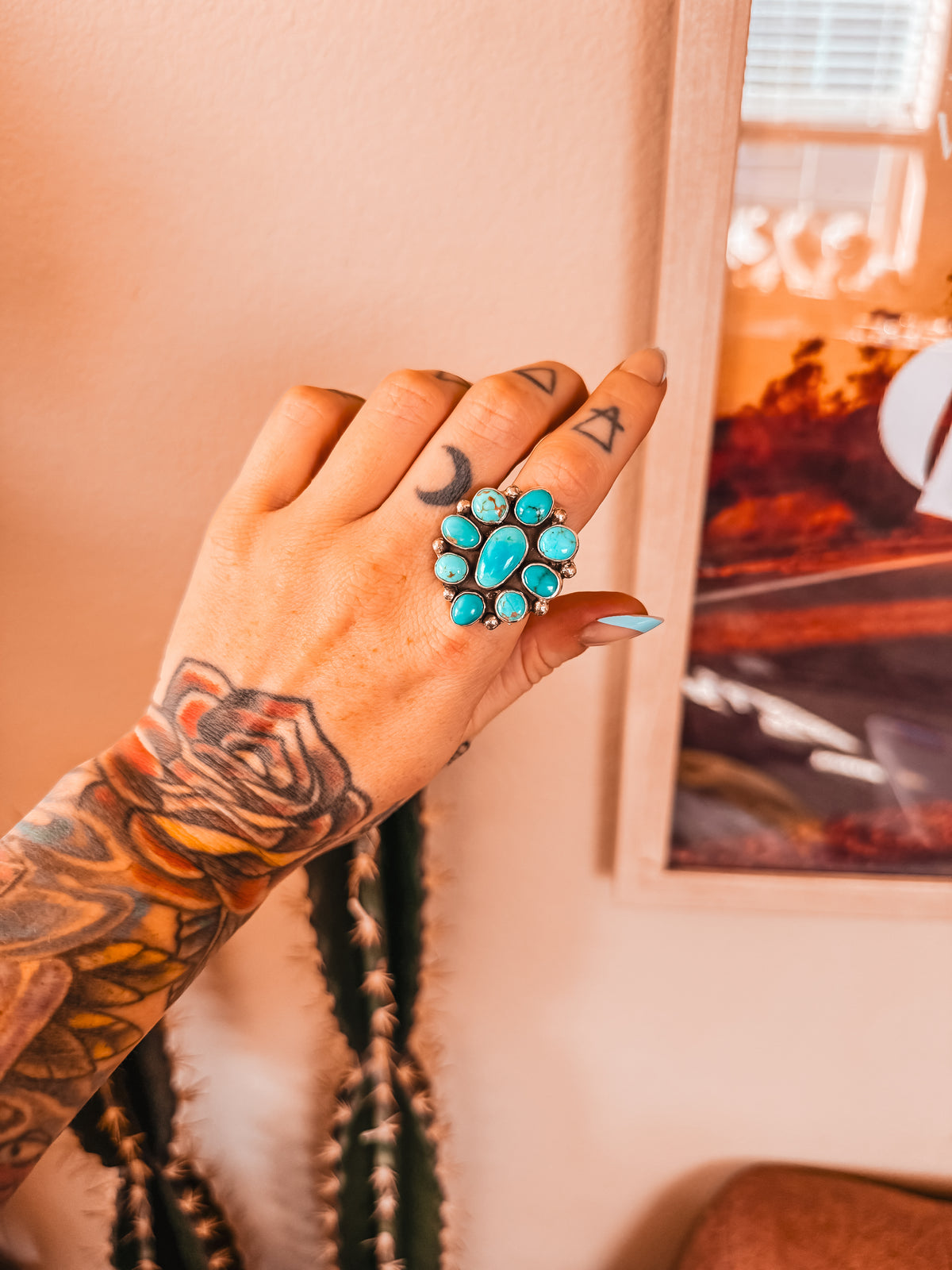 Desert Blossom Ring (size 8.25)