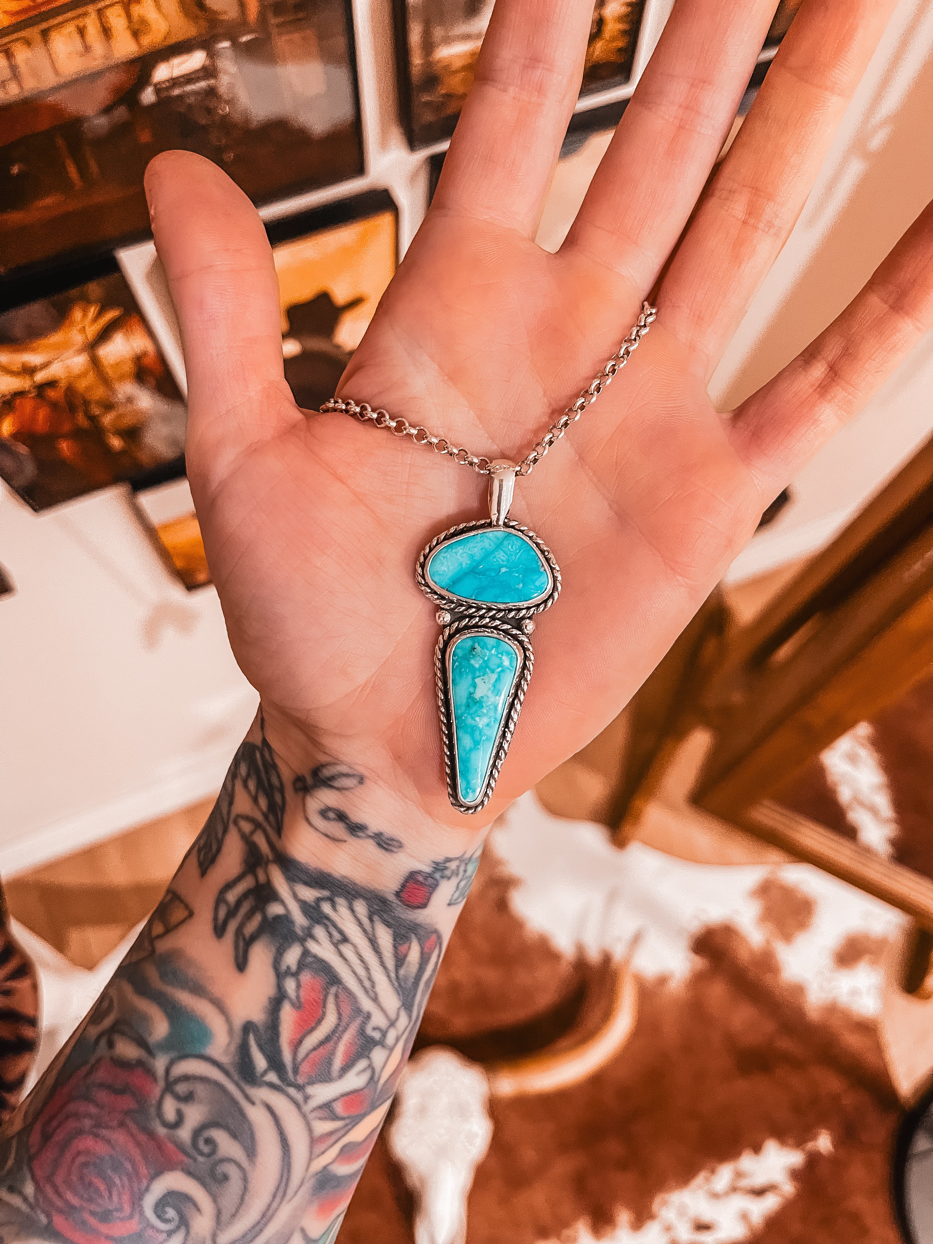 Sierra Bella Two-Stone Pendant