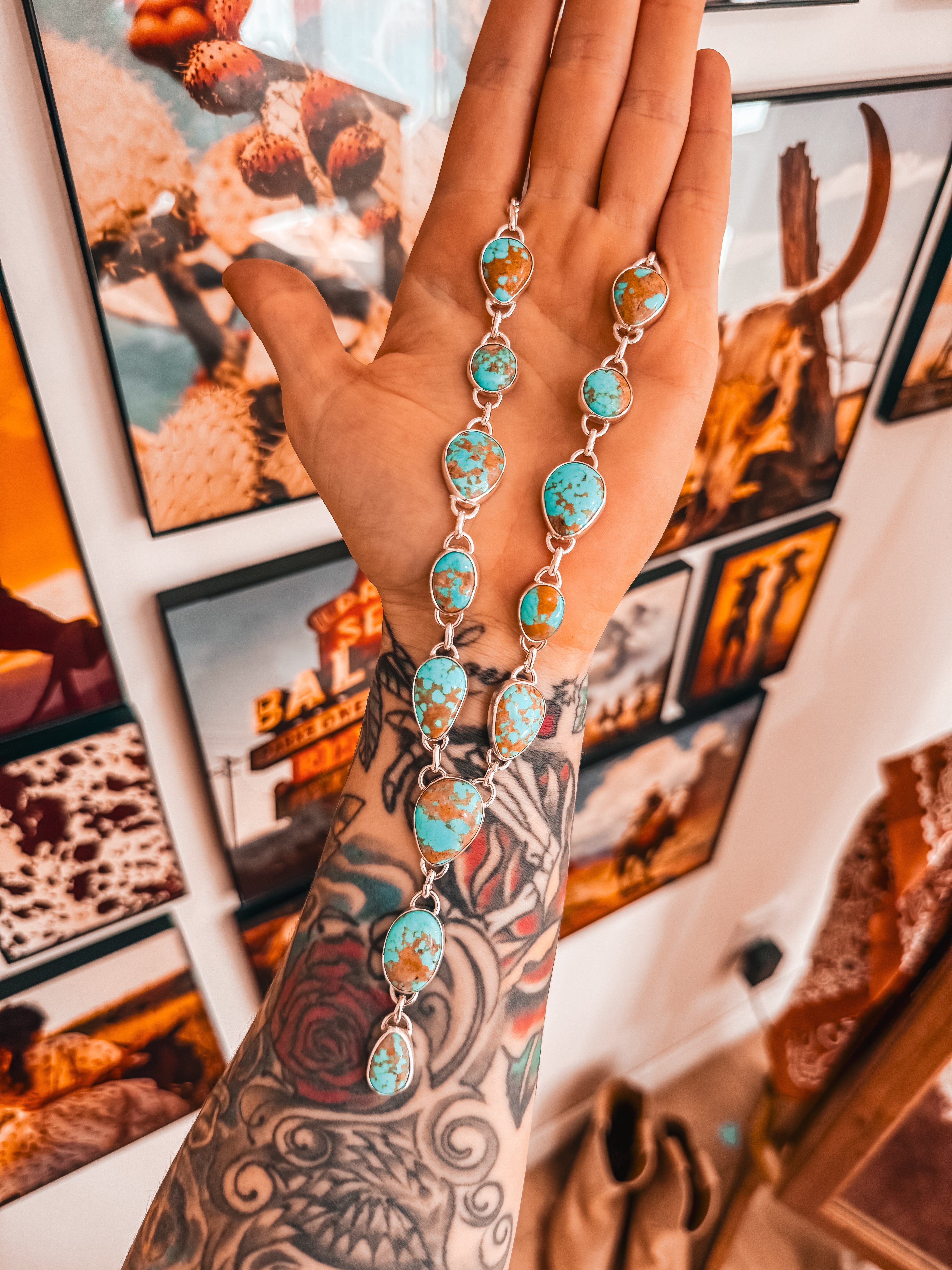 Sonoran Lariat Necklace