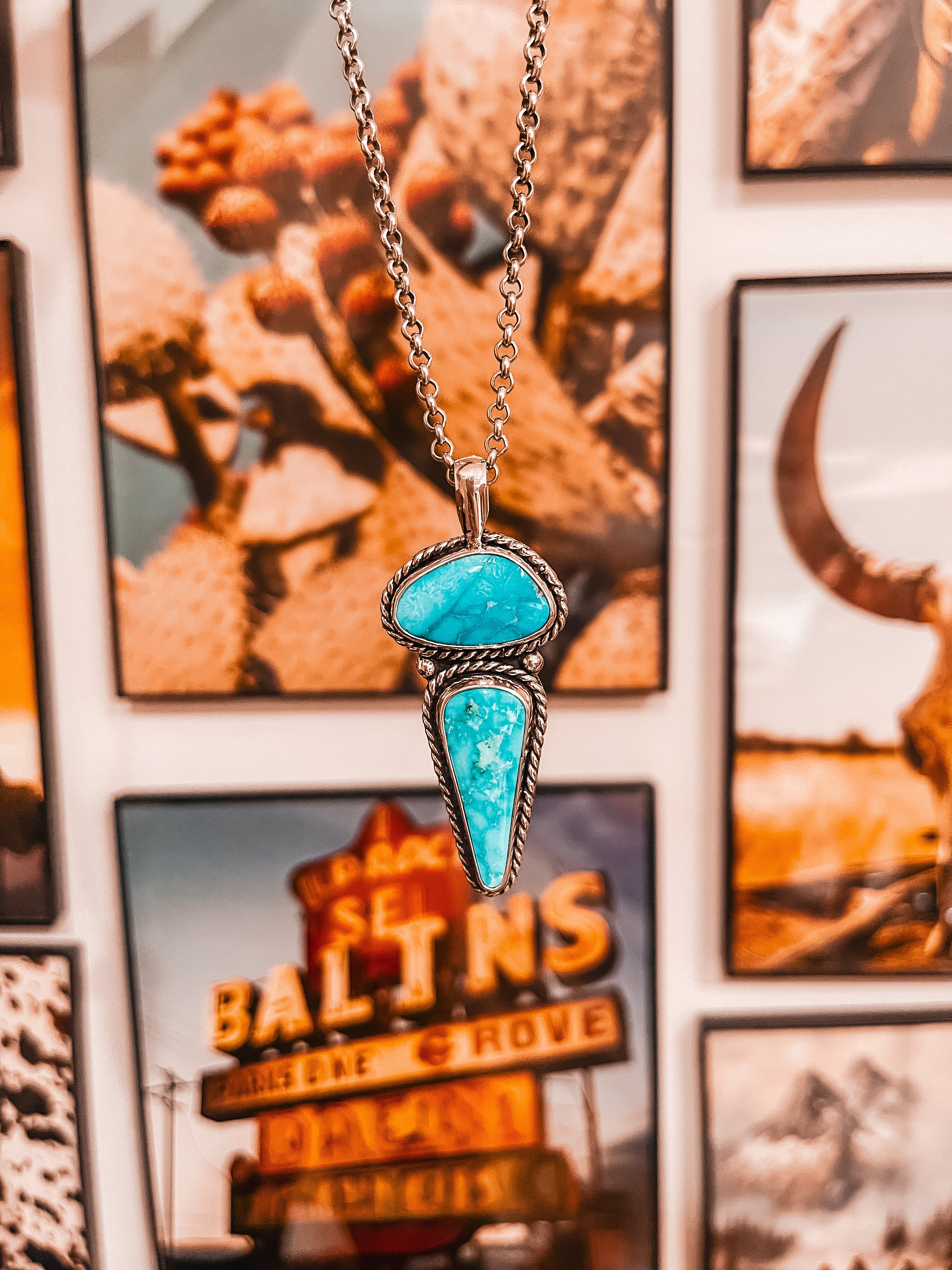 Sierra Bella Two-Stone Pendant