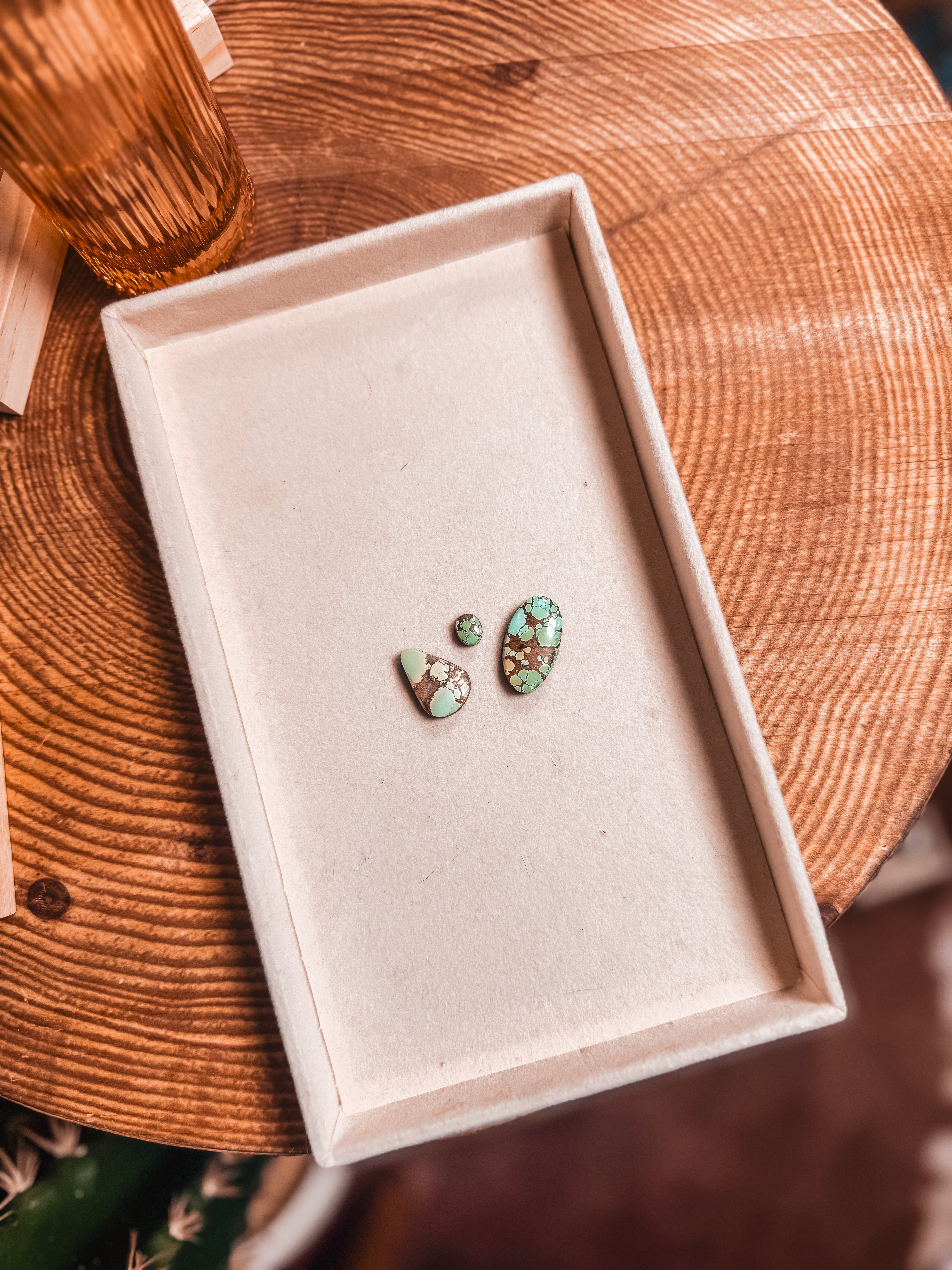 Iron Maiden Turquoise Cabochons