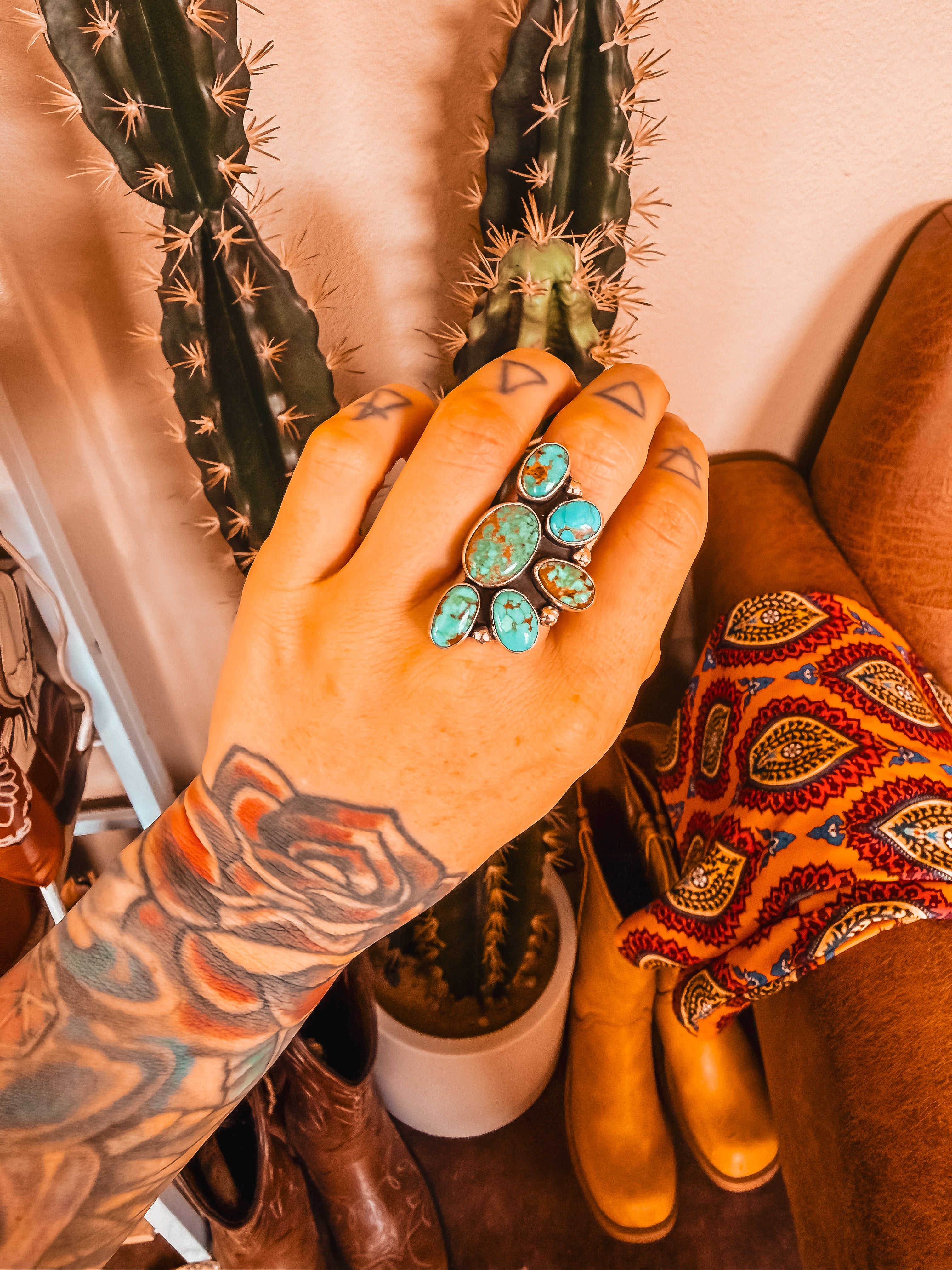 Sonoran Sunrise Ring (size 8.25)