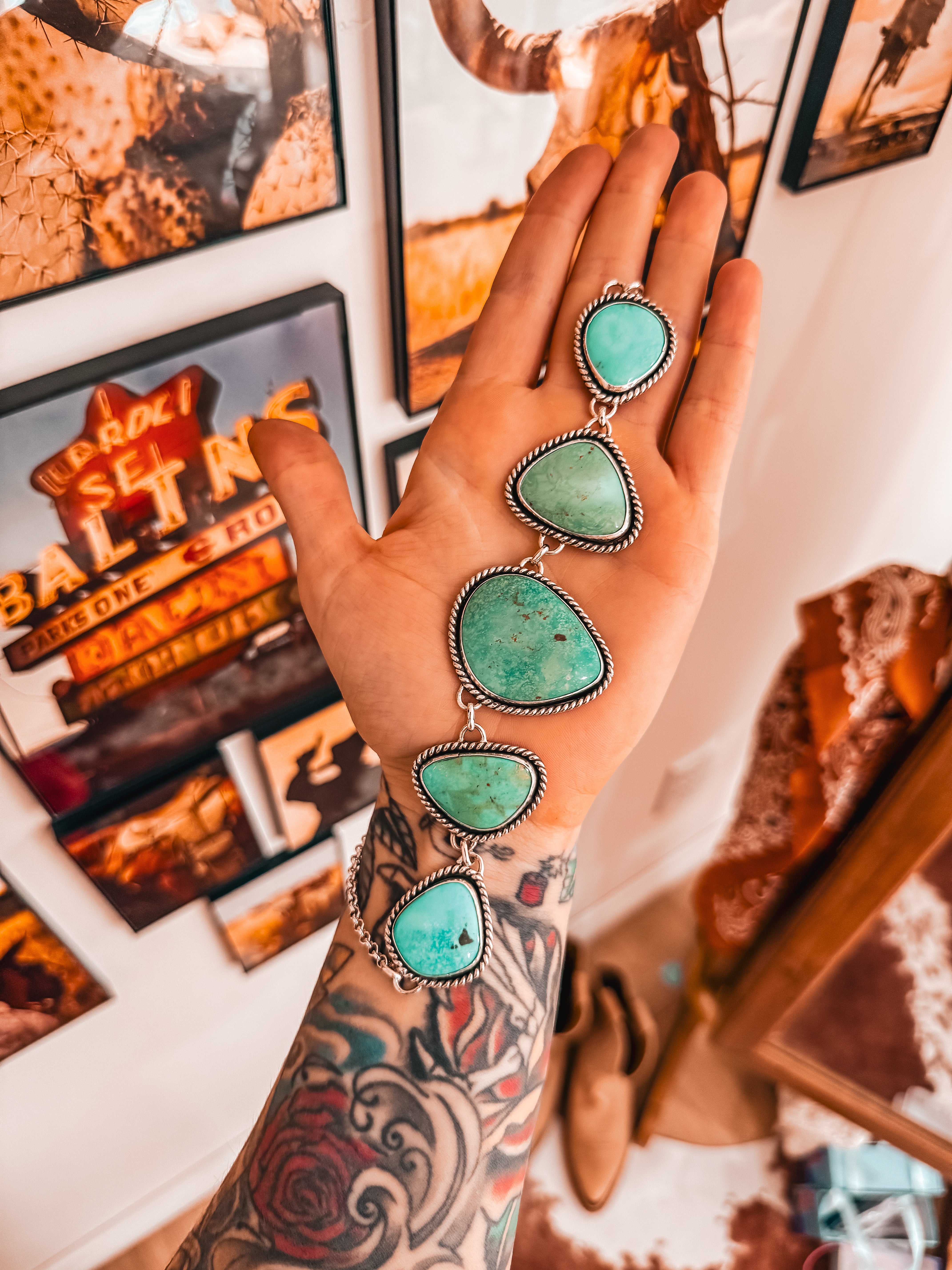 Bold Sonoran Choker Pendant