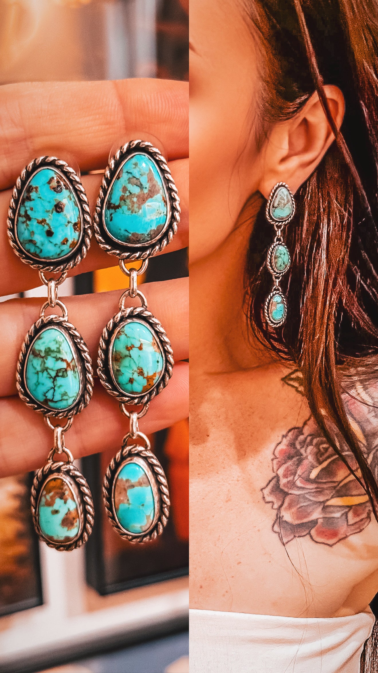 Sonoran Waterfall Earrings