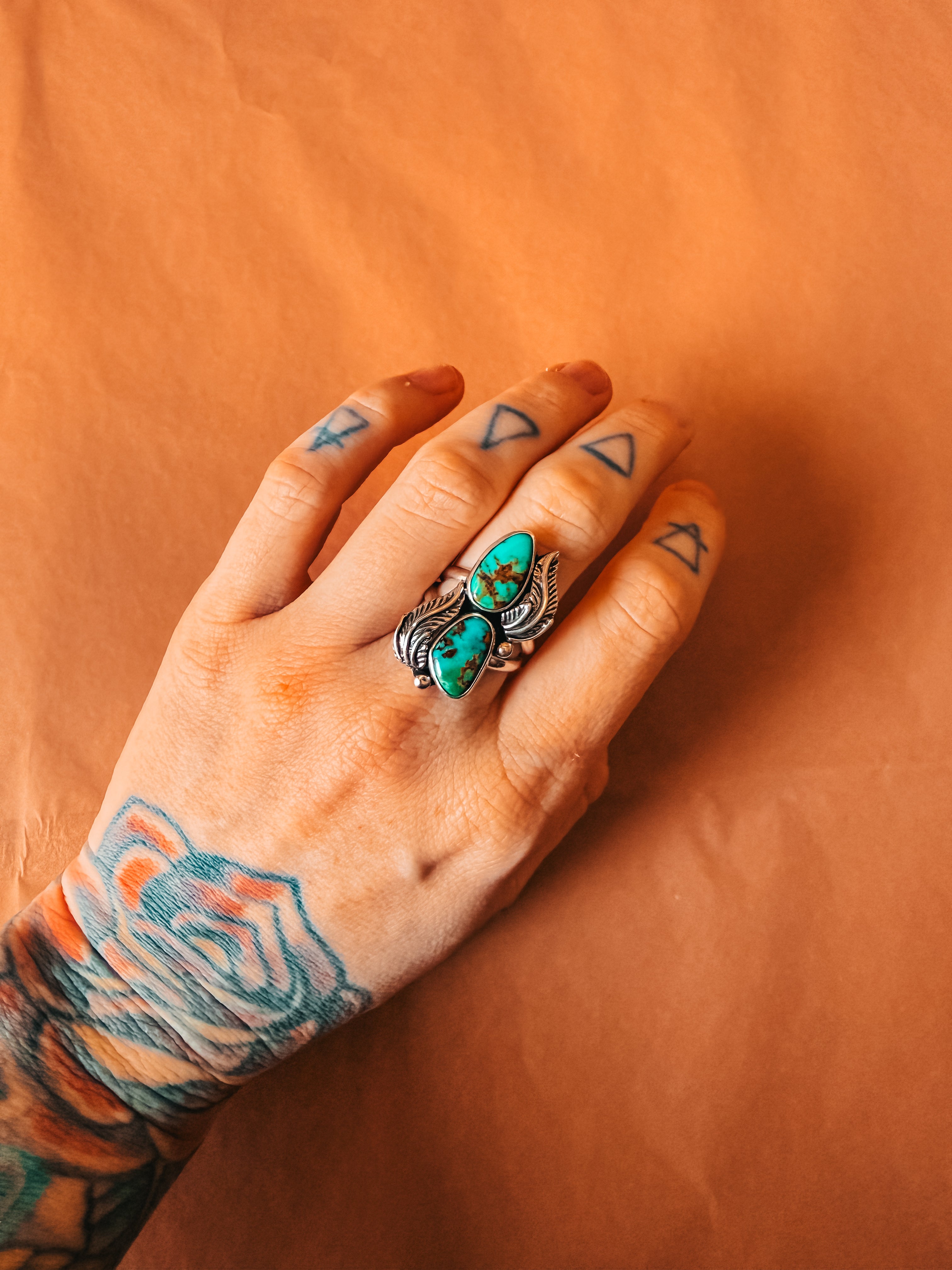 Twin Flame Heirloom Ring (size 8.5)