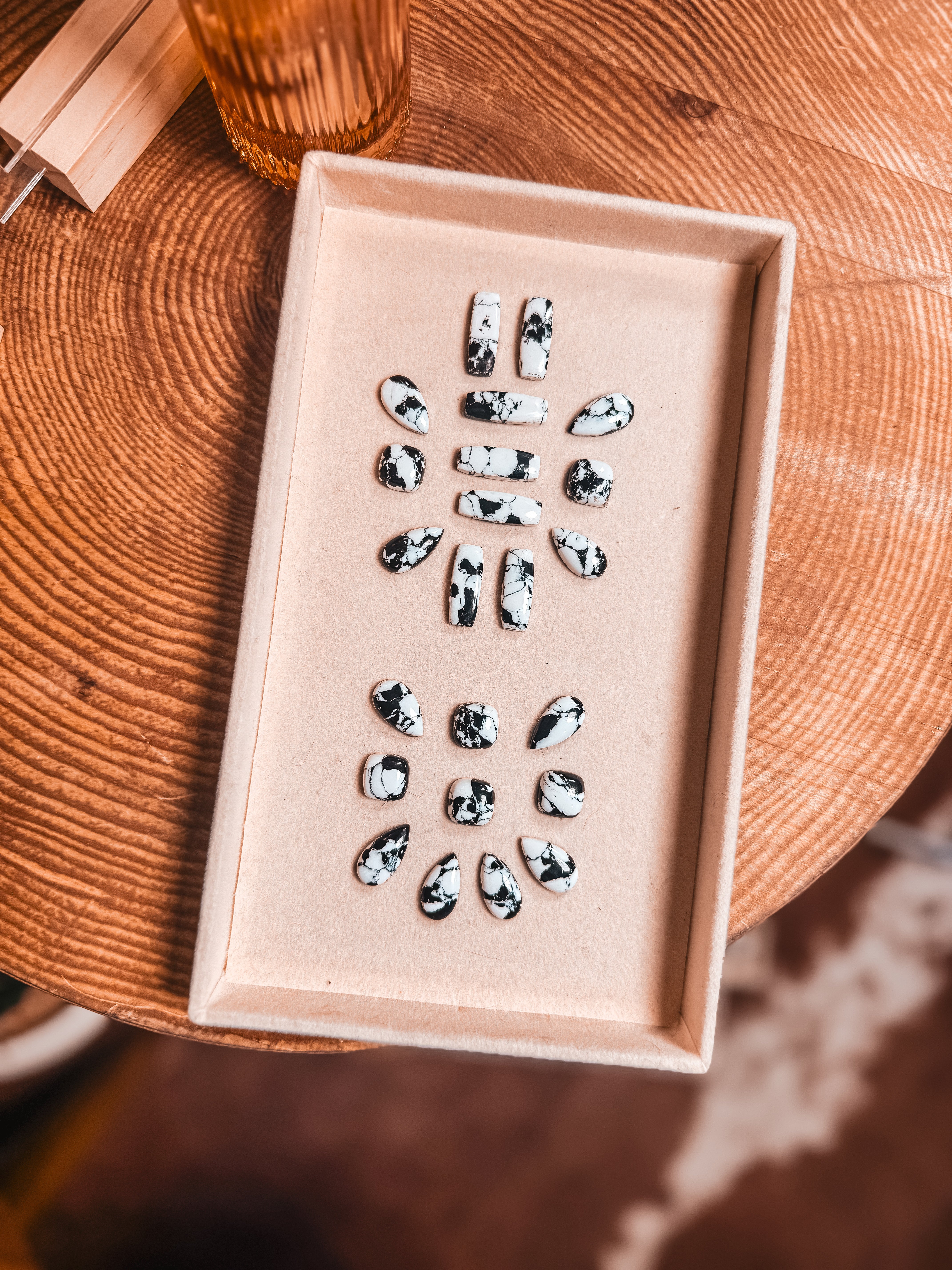 White Buffalo Cabochons