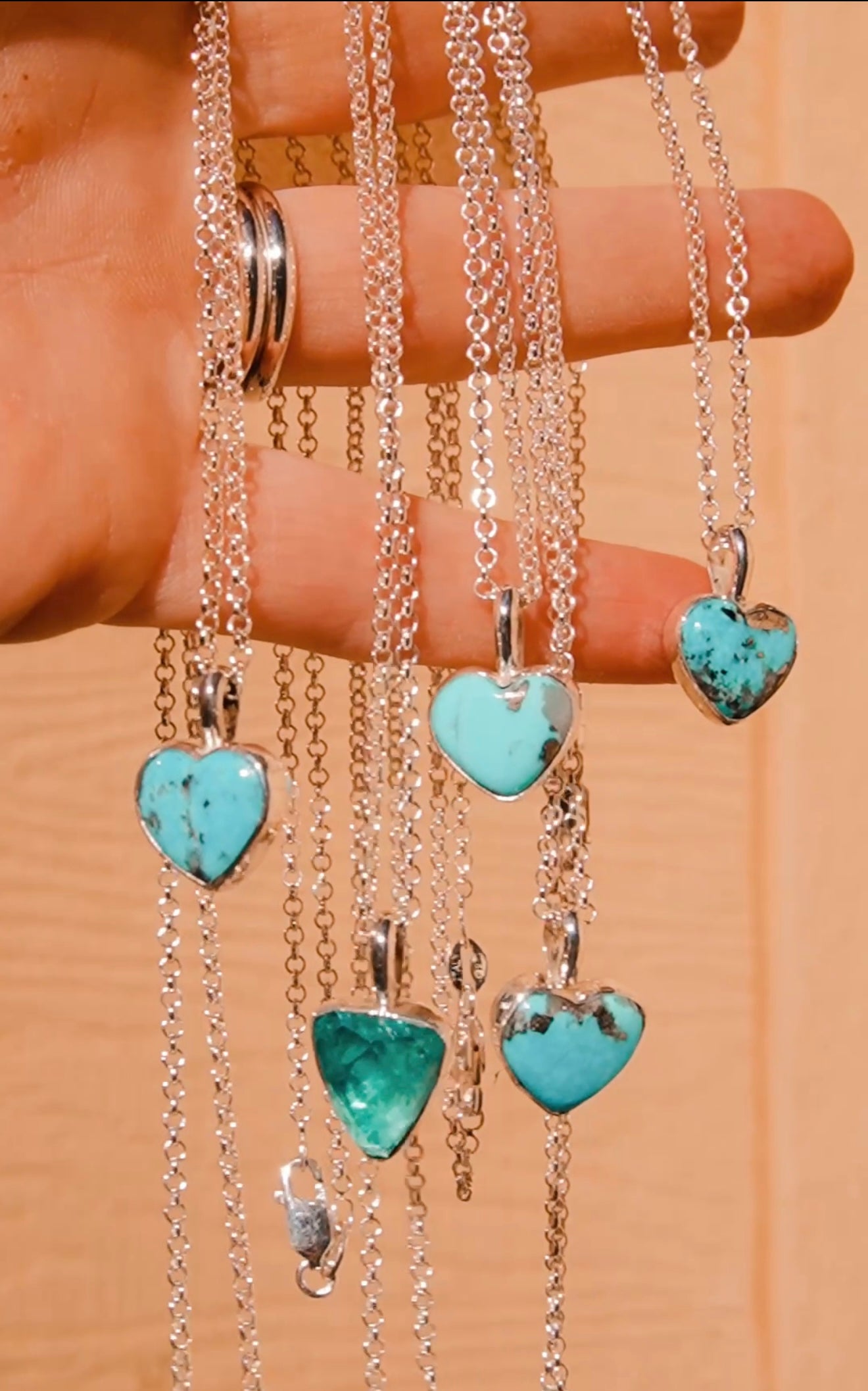 Heart of the Desert Pendants