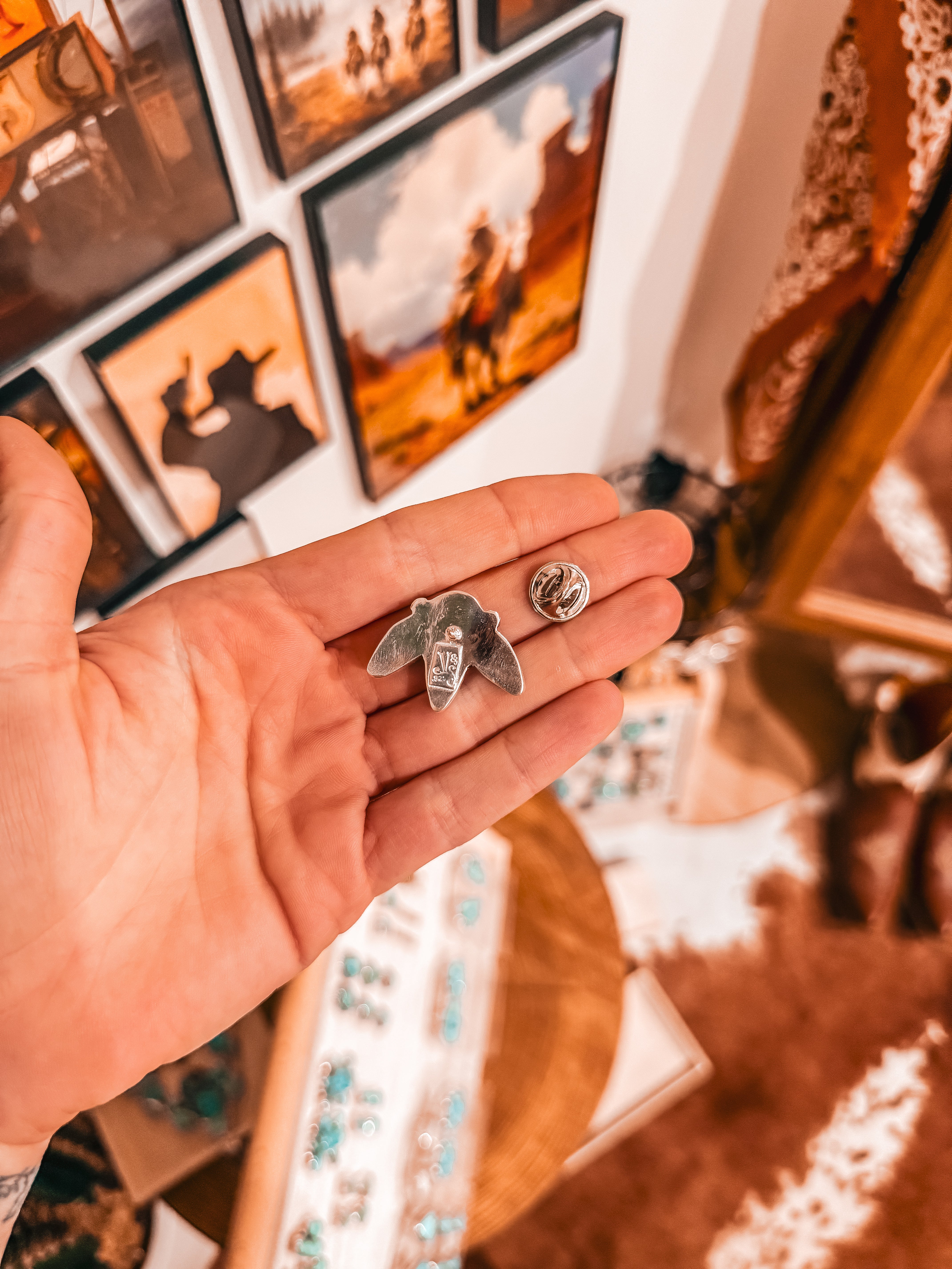 Desert Guardian Hat Pins