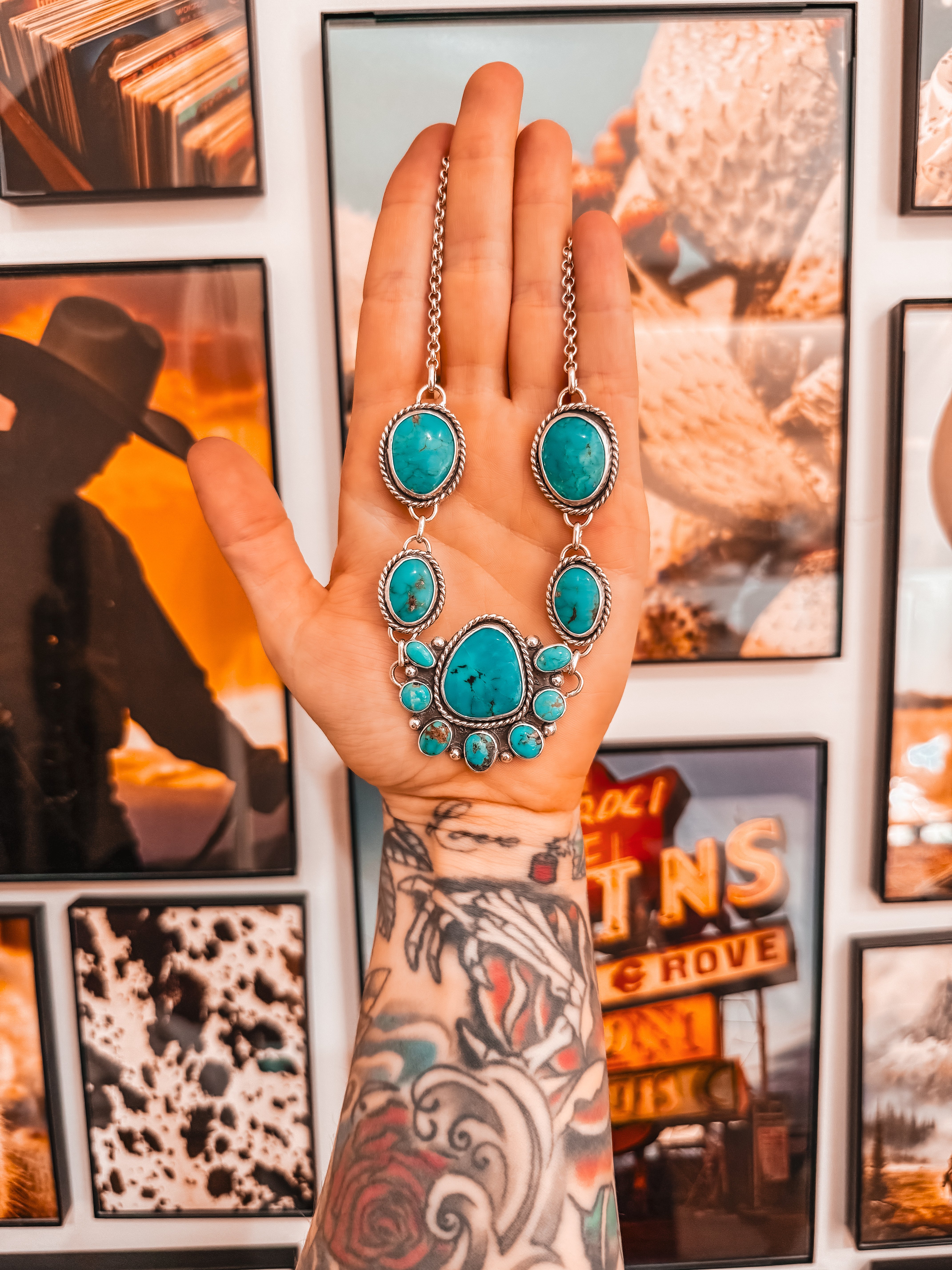 Sonoran Turquoise Statement Choker