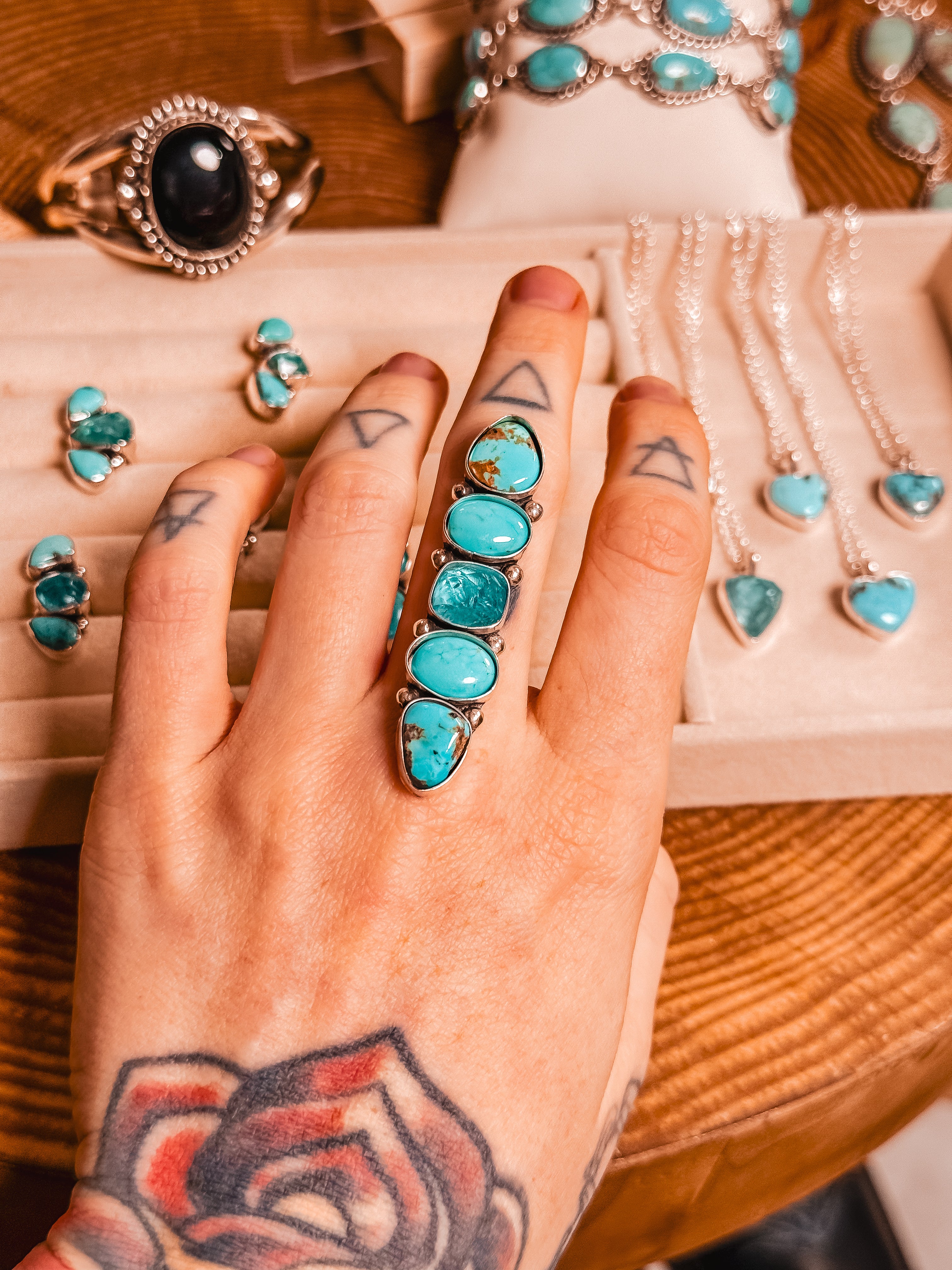 Desert Daydream Rings (made in your size)