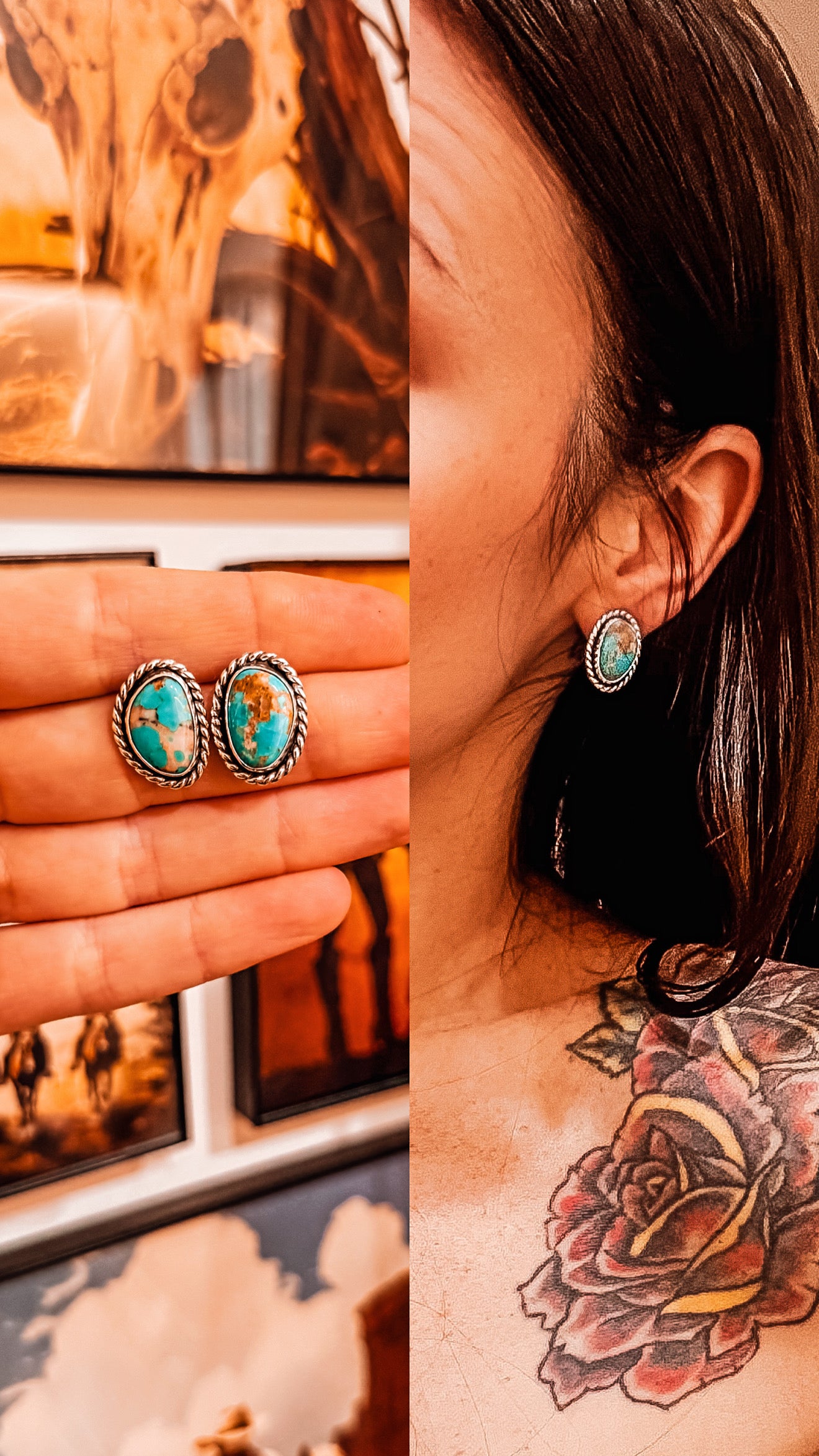 Sonoran Stud Earrings