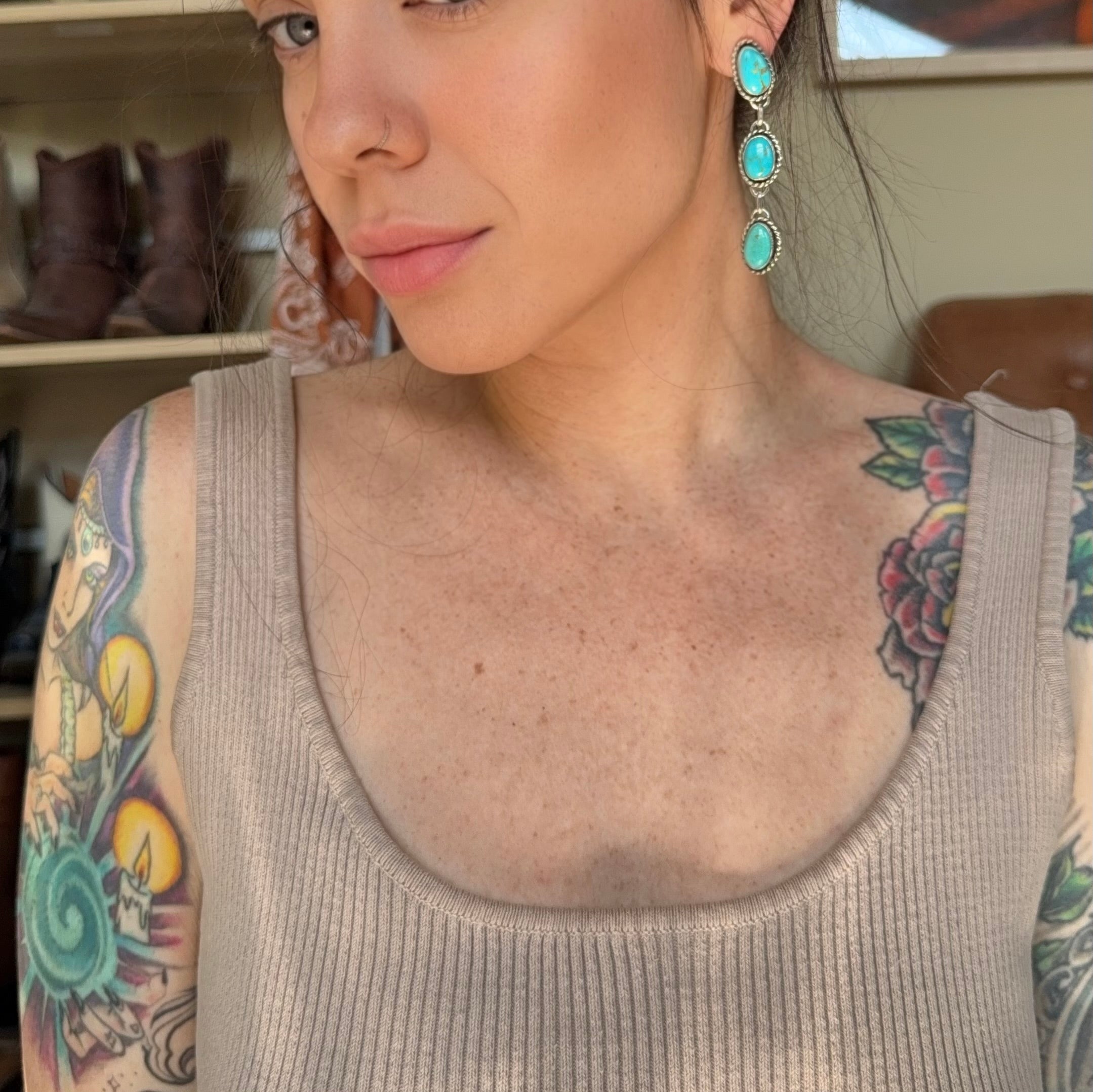 Trinity Drop Earrings