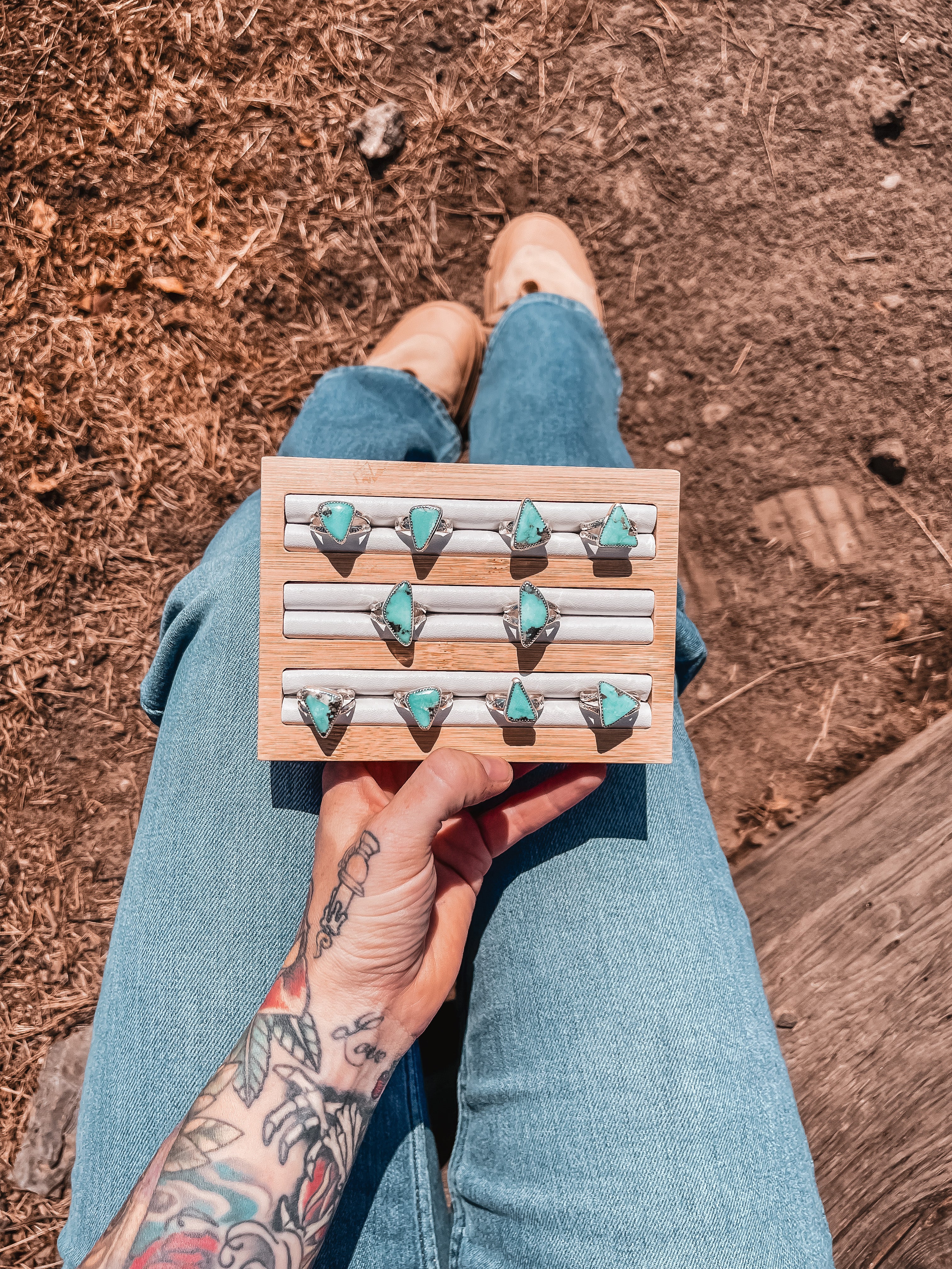 Icy Blue Turquoise Collection (size 7)