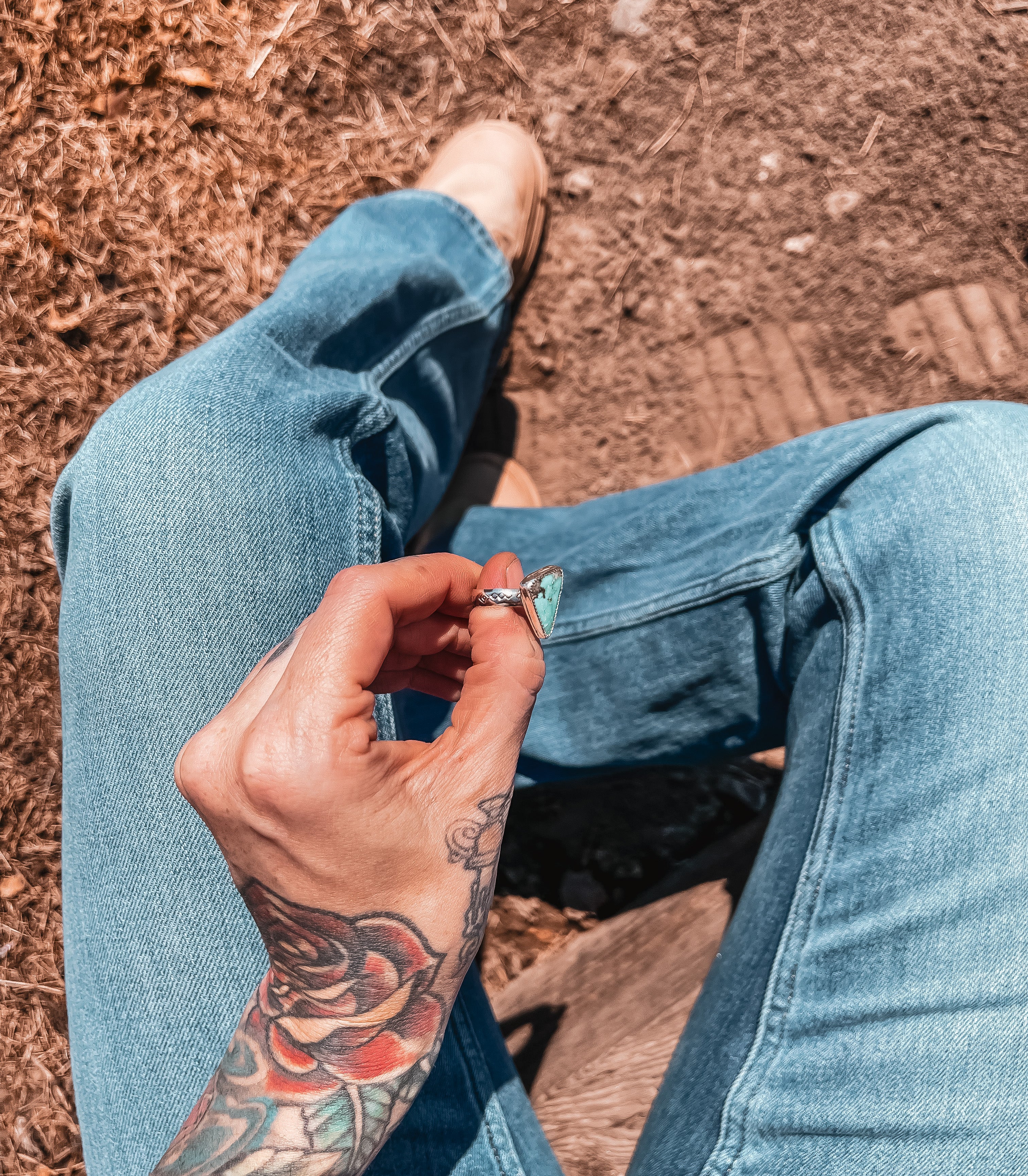 Icy Blue Turquoise Collection (size 6.5)