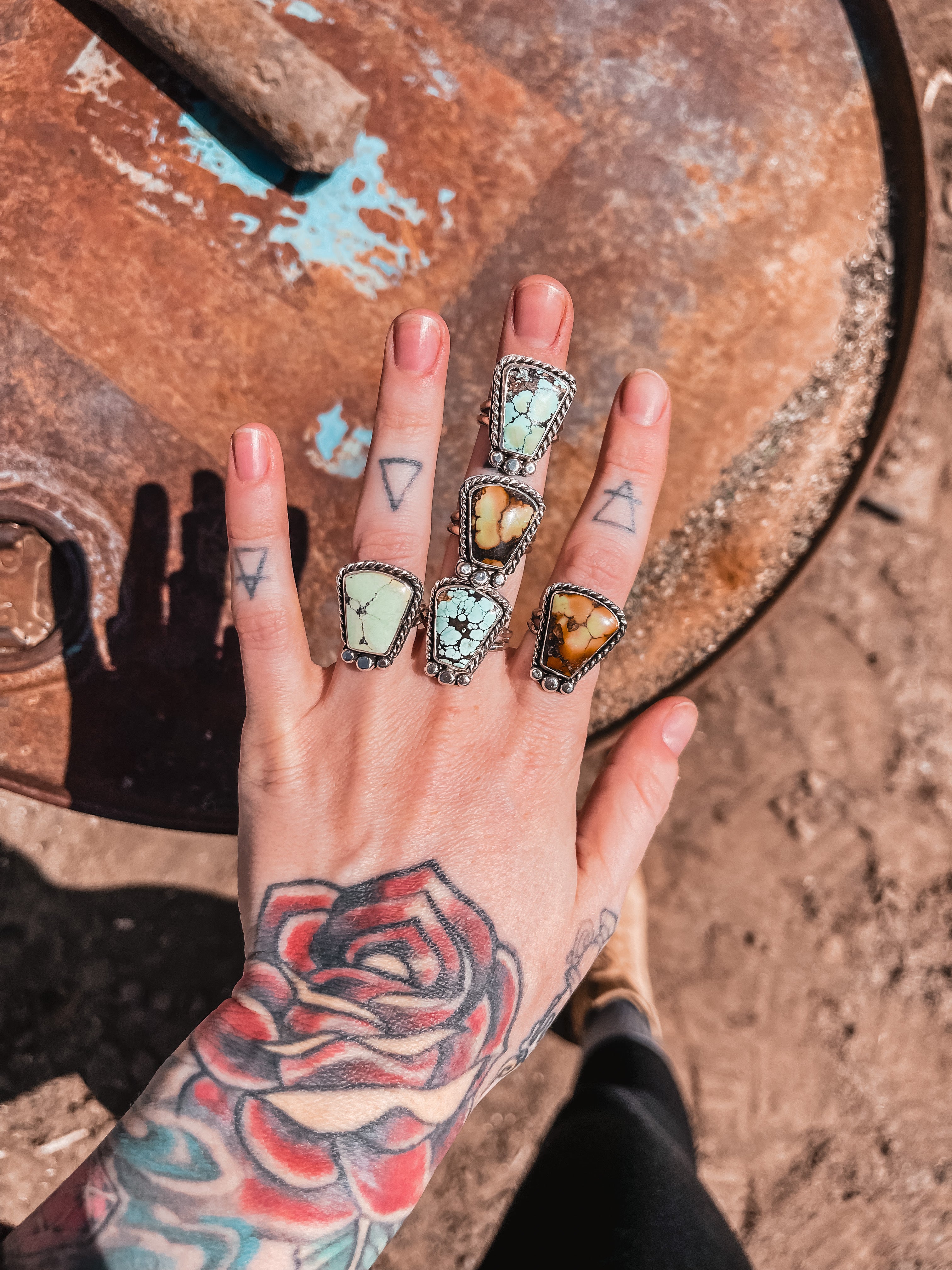 Roped Up Turquoise Collection