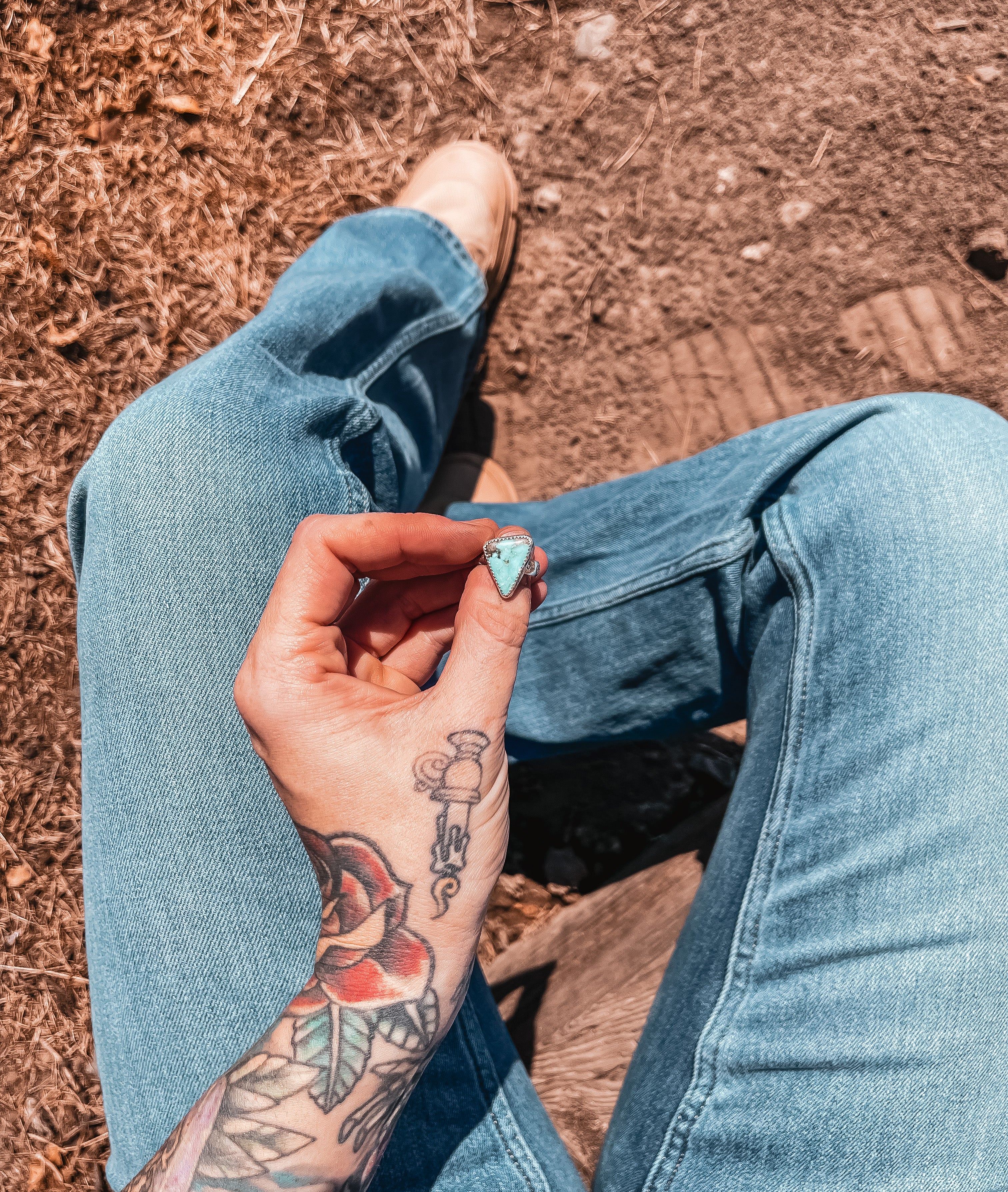 Icy Blue Turquoise Collection (size 6.5)