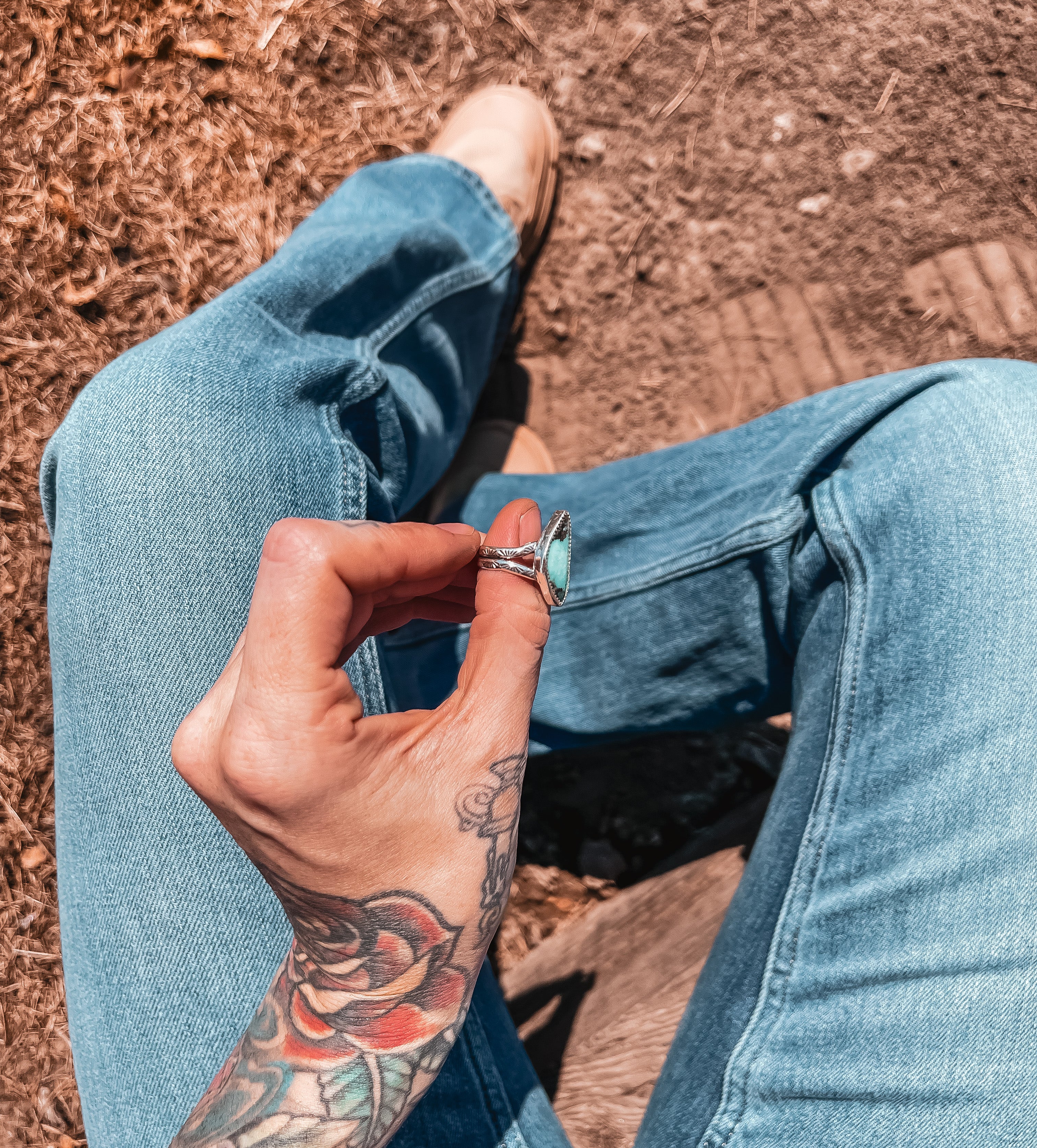 Icy Blue Turquoise Collection (size 7.5)