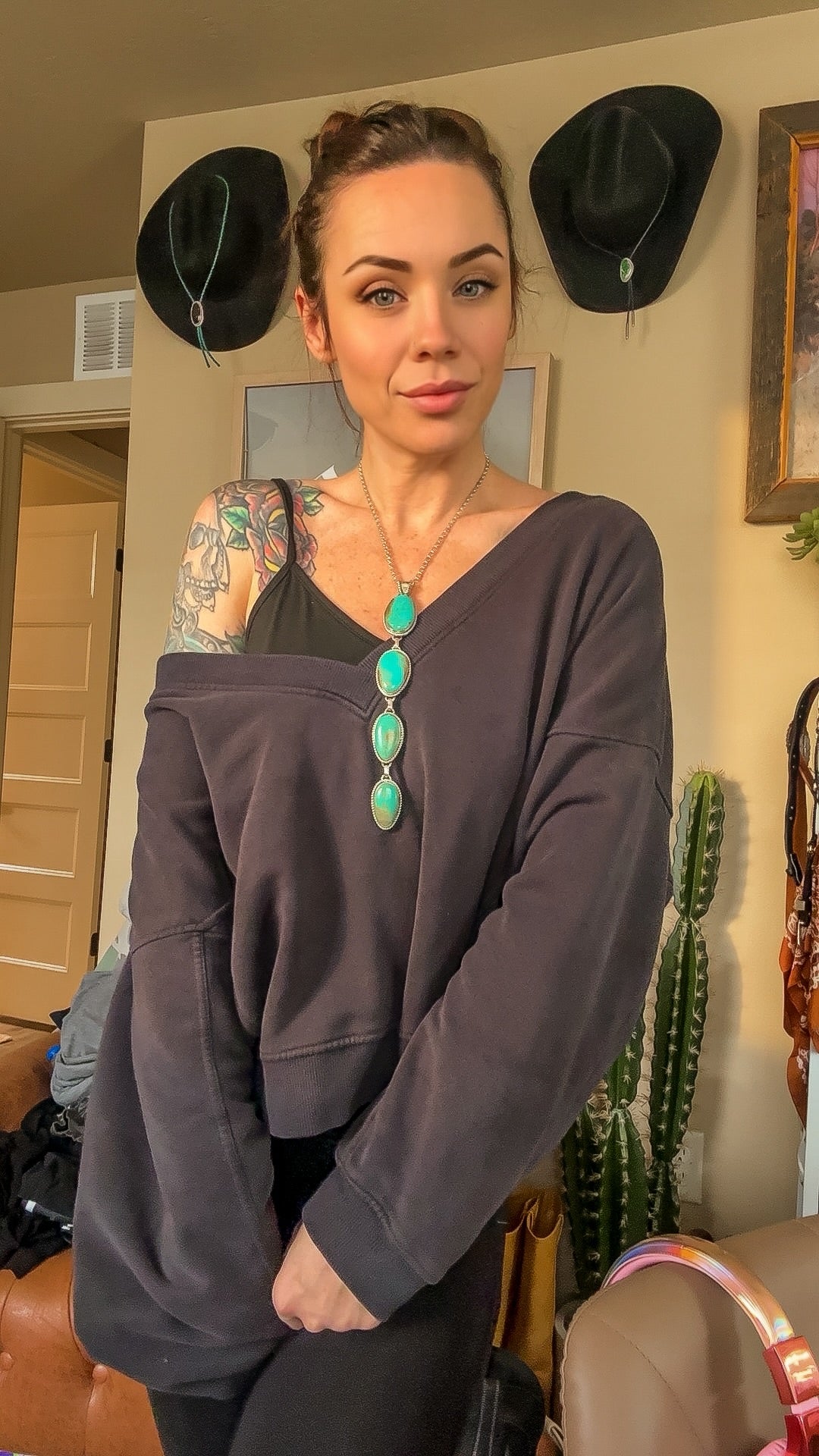 Desert Falls Statement Pendant