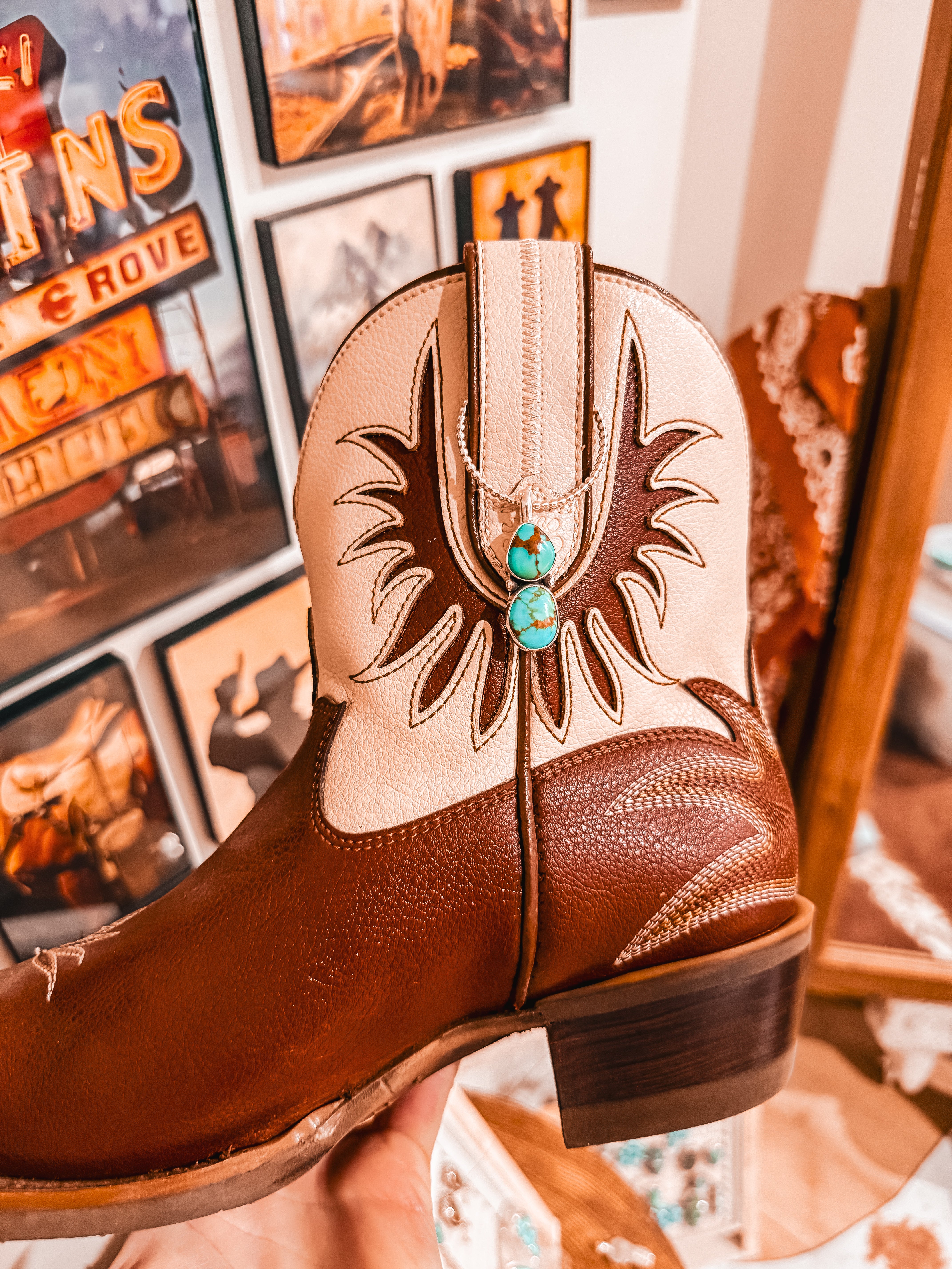 Sonoran Pendant/Boot Charm combo