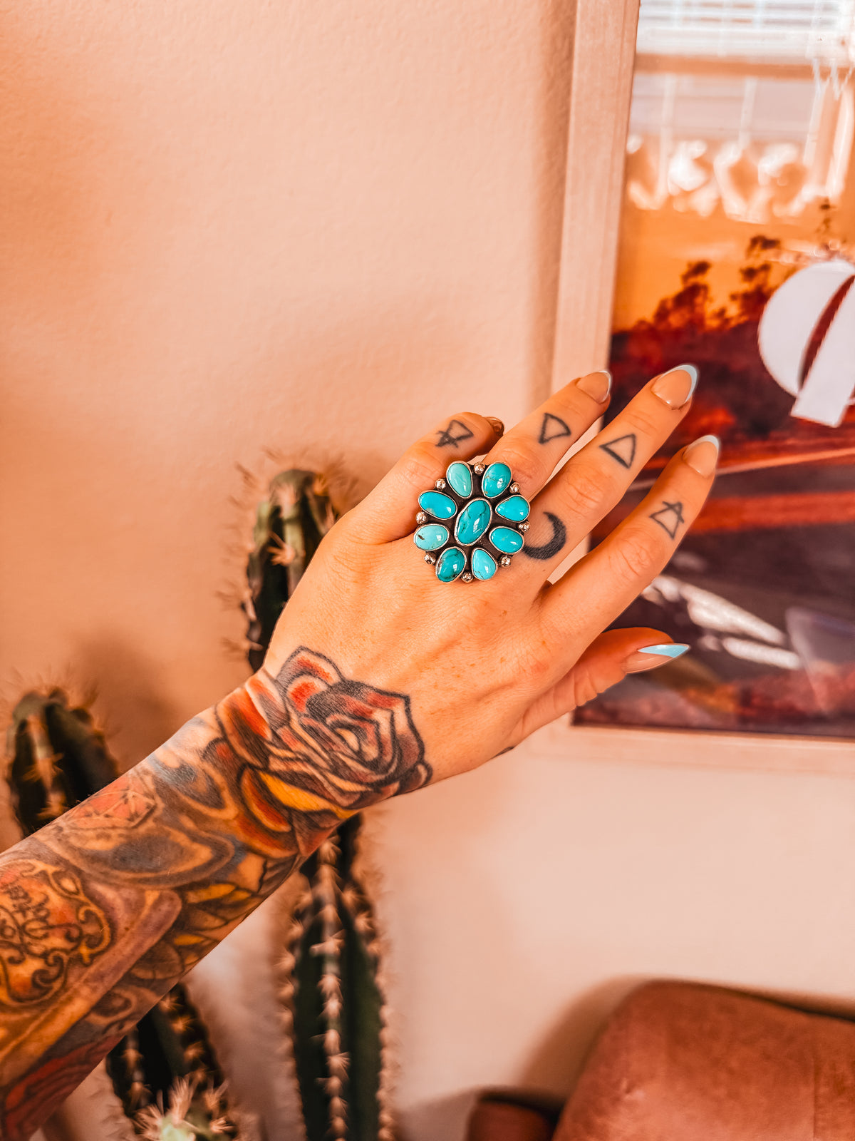 Desert Blossom Ring (size 6.5)