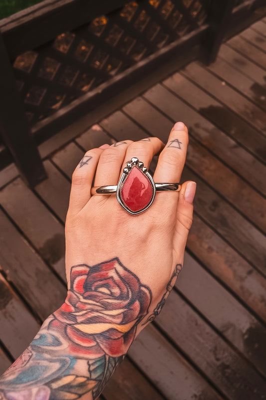 Rhodochrosite Collection Cuff (sm/med)