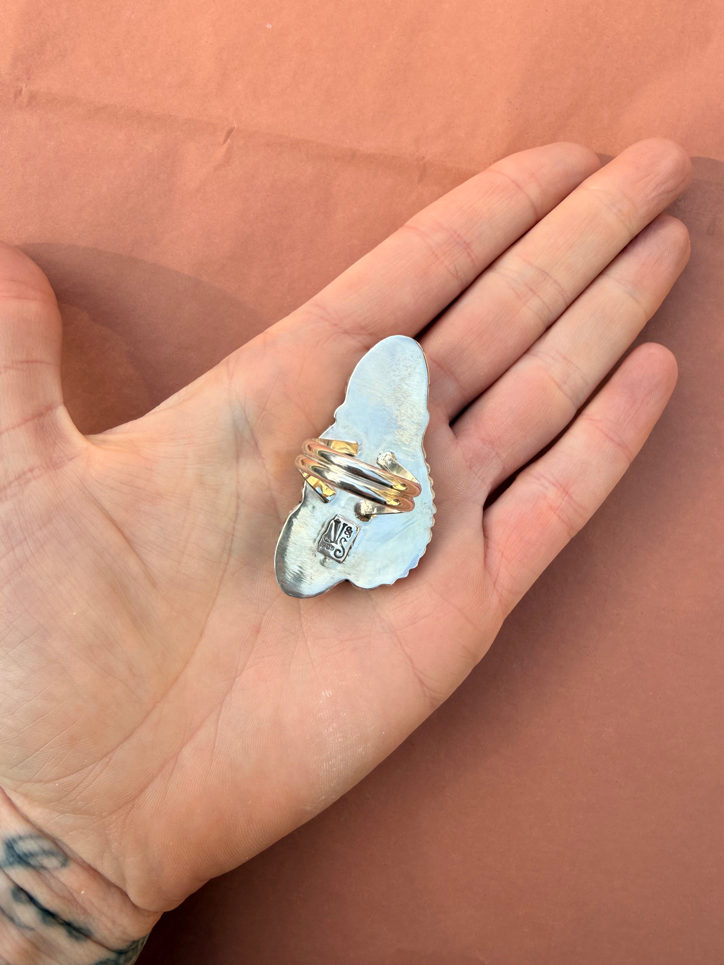 Heirloom Bloom Ring (size 7.5)