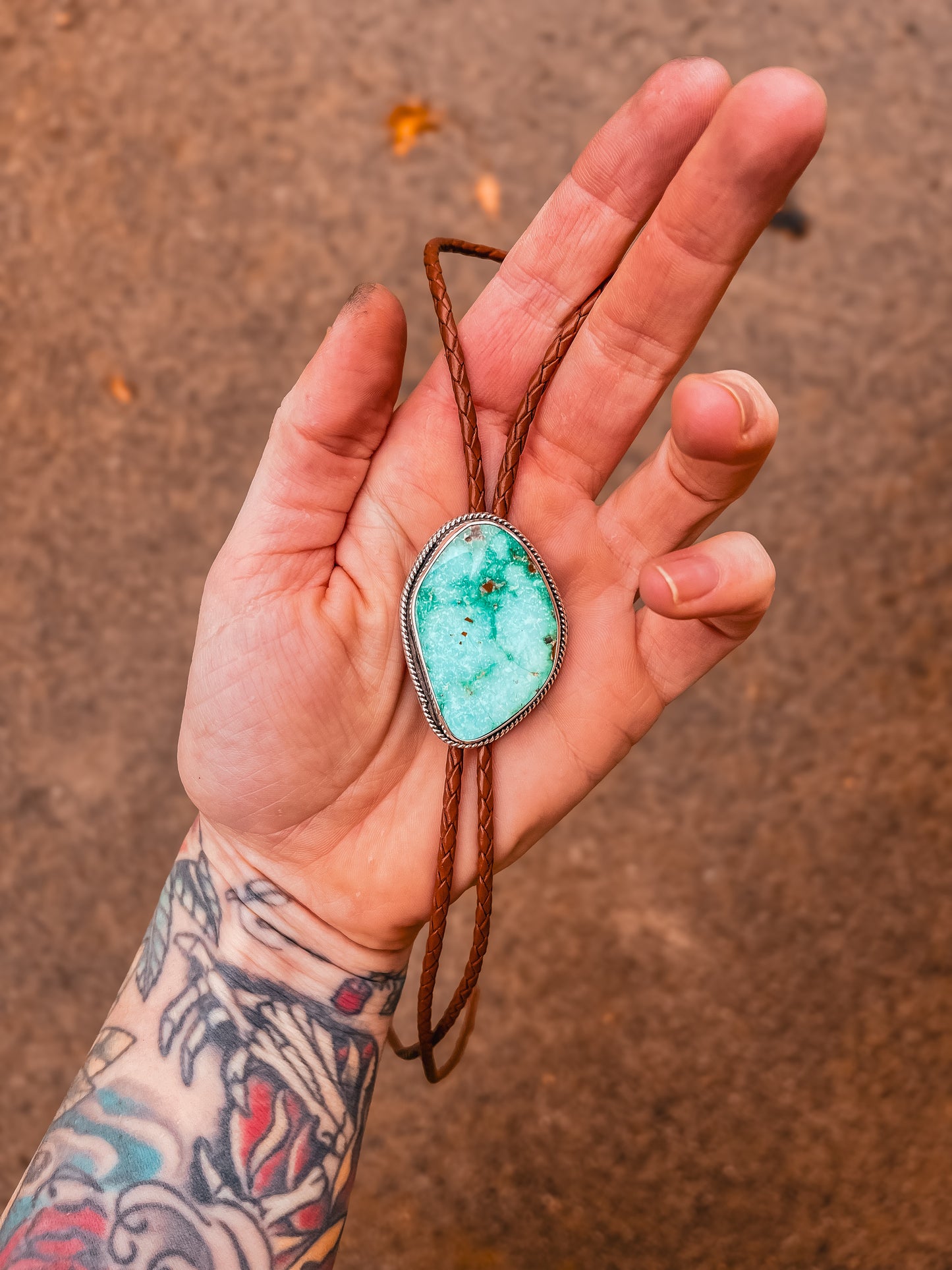 Sierra Bella Turquoise Bolo Necklace