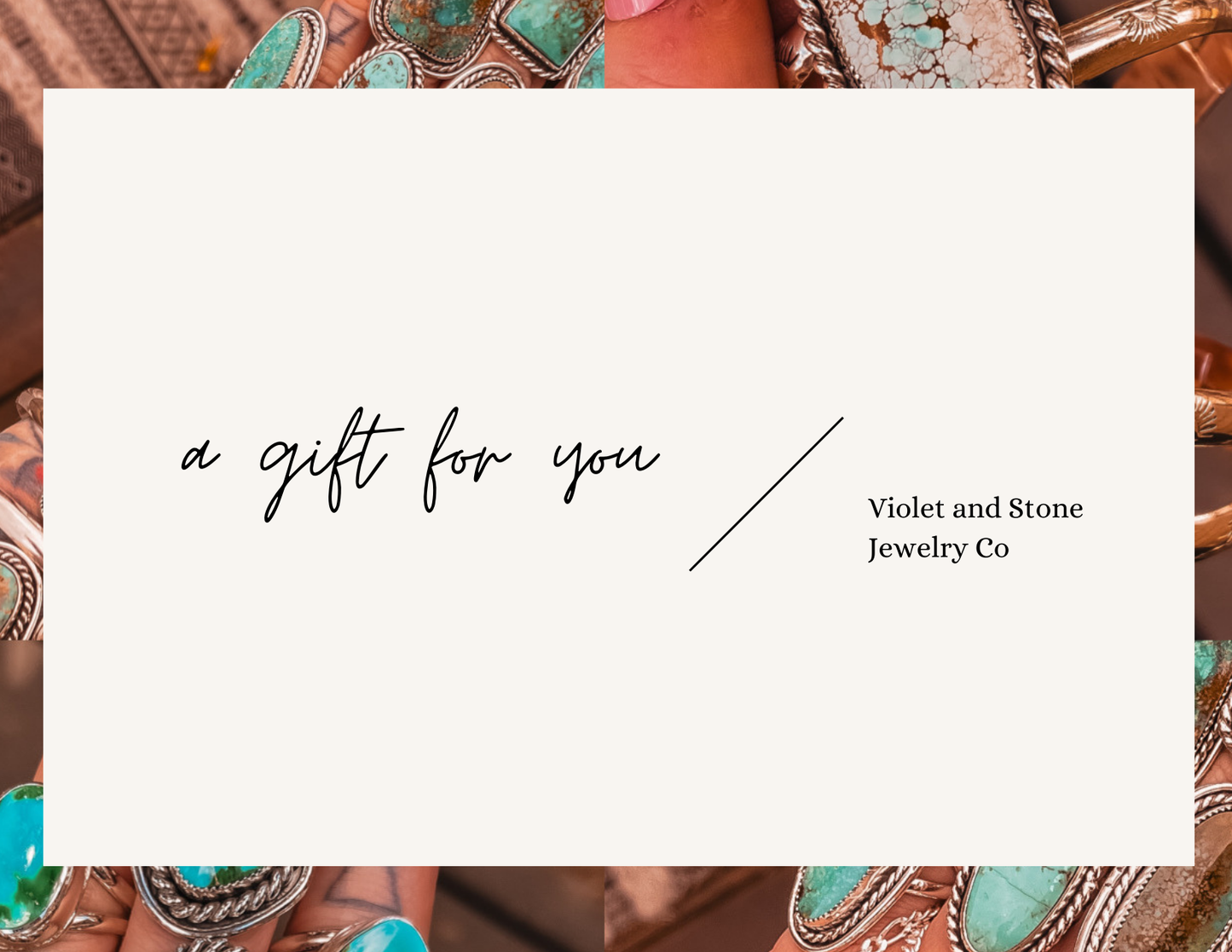 Violet and Stone Jewelry Co Gift Card