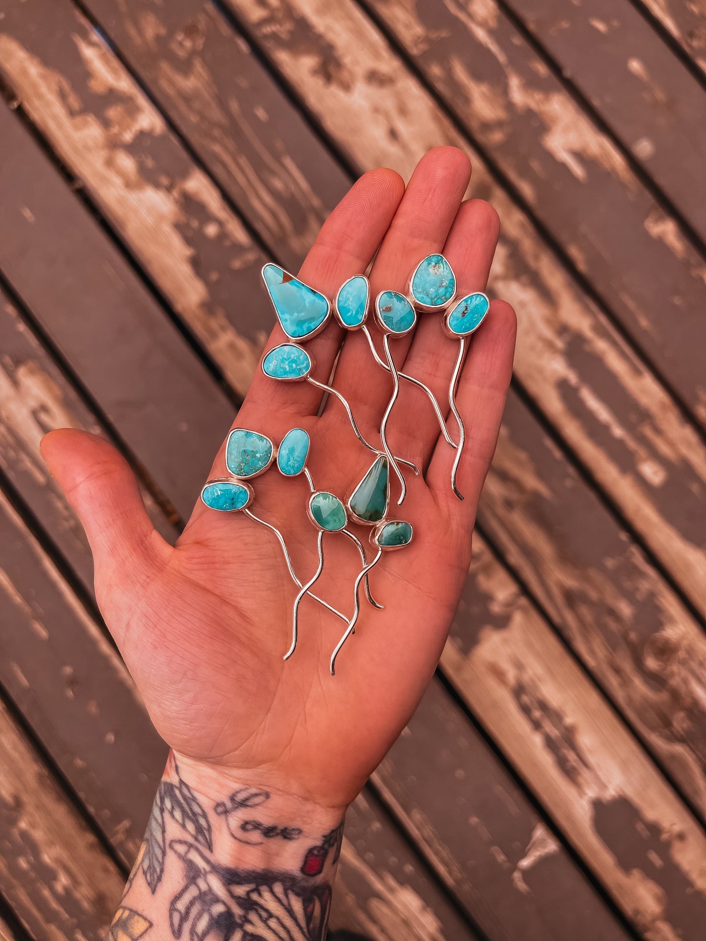 Turquoise Mountain Hair Pin