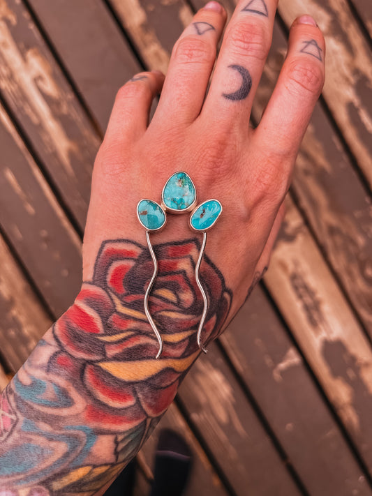 Turquoise Mountain Hair Pin