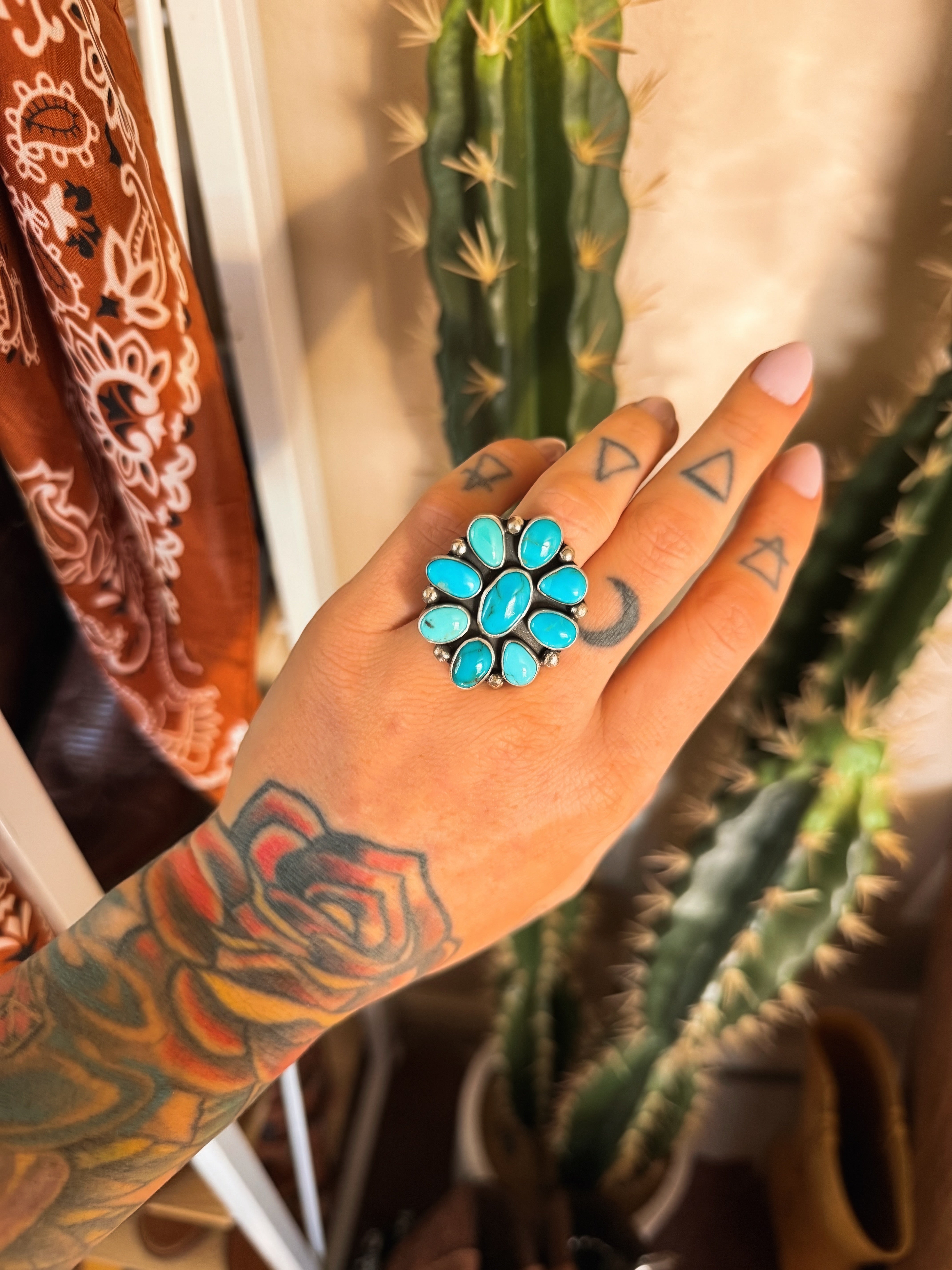 Desert Blossom Ring (size 6.75/7)