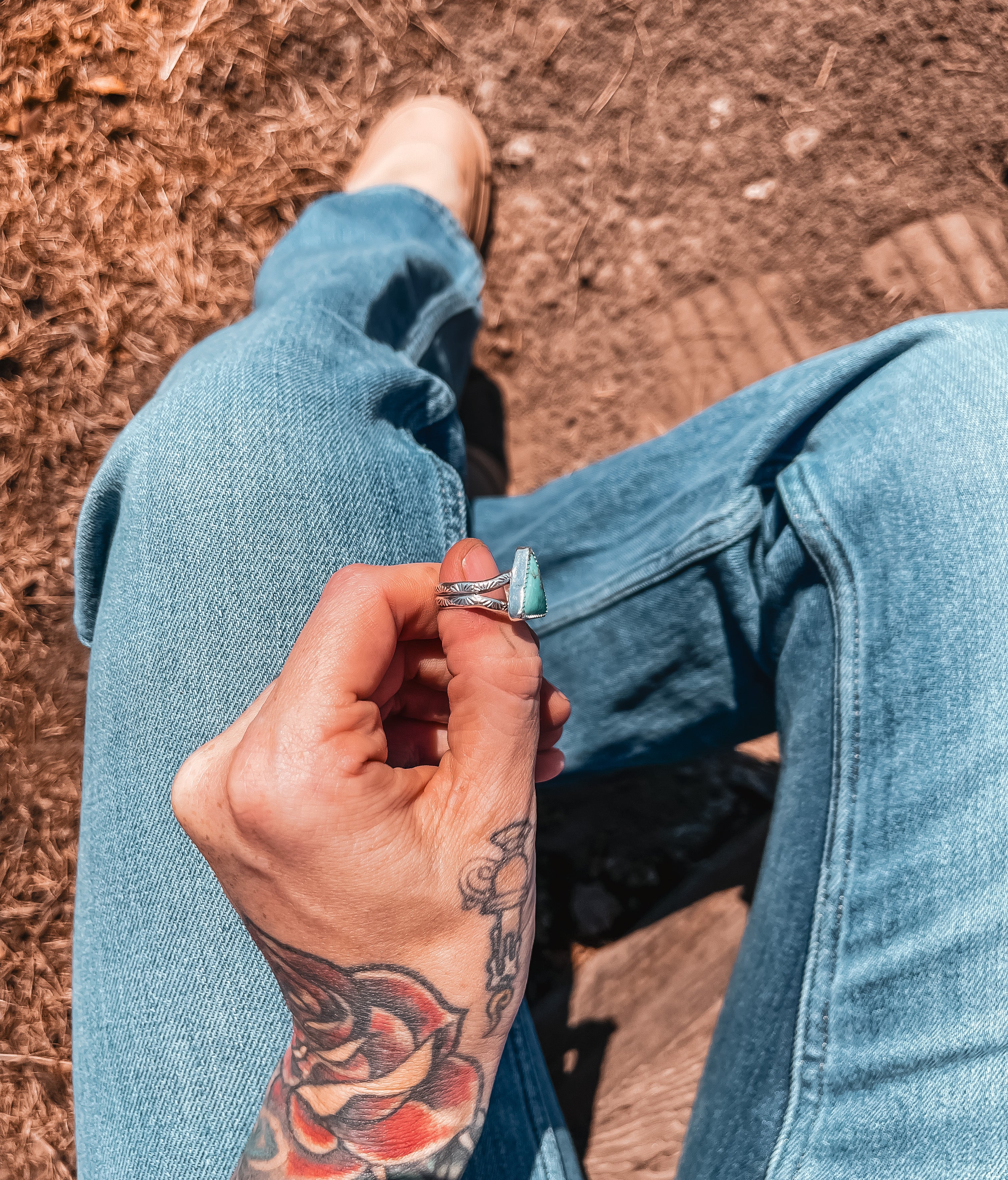 Icy Blue Turquoise Collection (size 7)